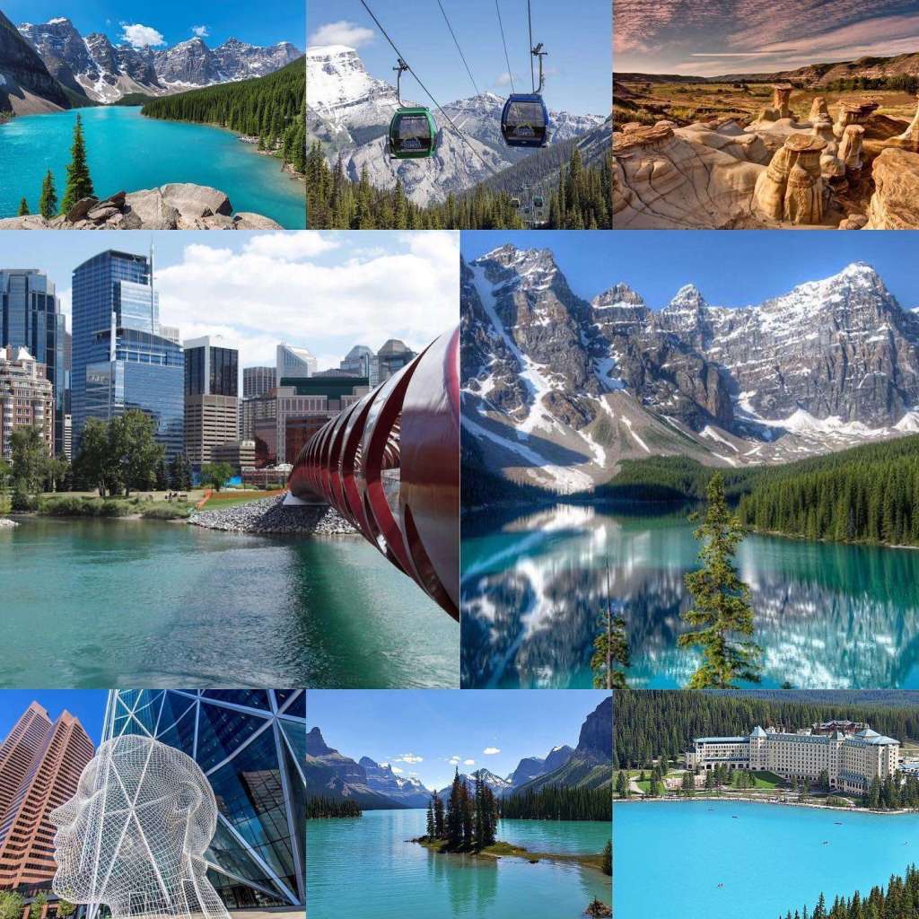 Calgary, les Rocheuses, Banff et Jasper en Alberta