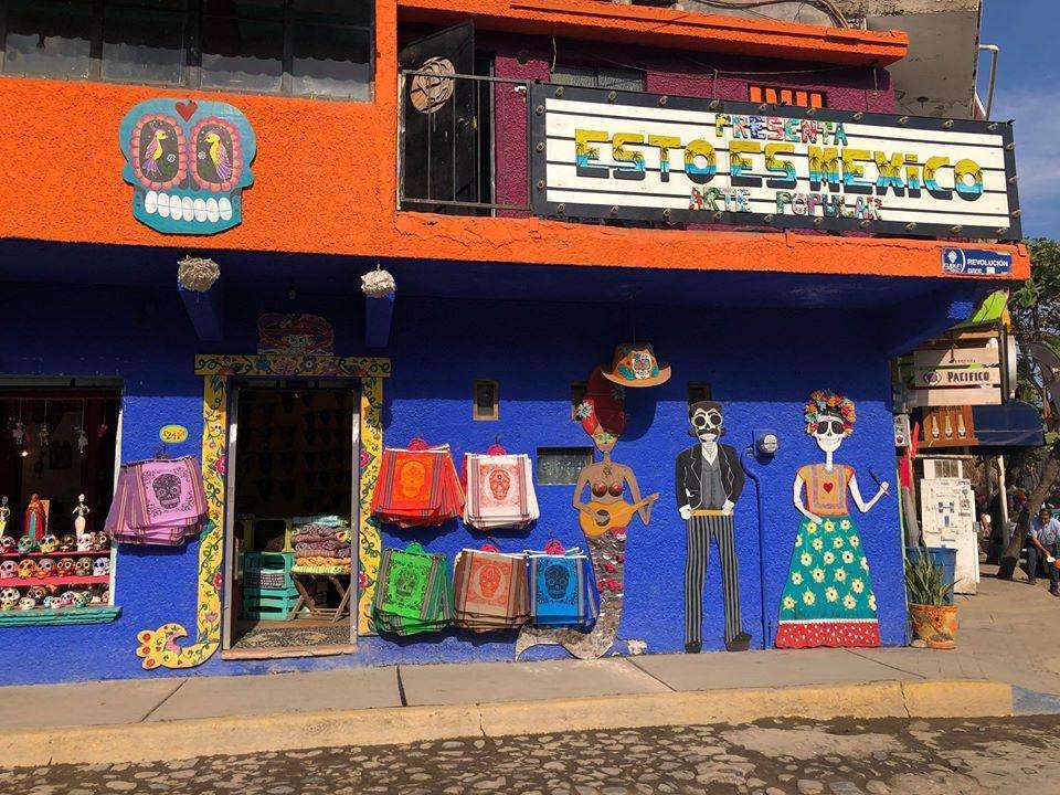 Village de Sayulita au Mexique